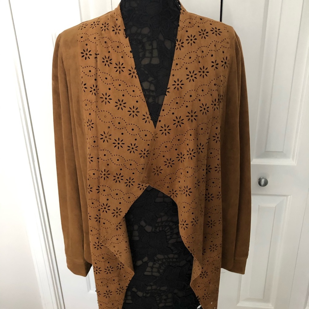 Faux Suede Jacket - image 2